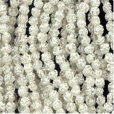 VINTAGE JAPAN WHITE SNOW BEADS