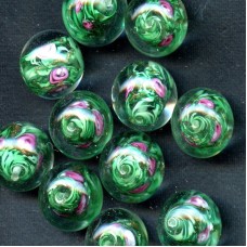 VINTAGE FLORAL VENETIAN GLOBES