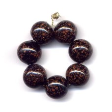 VINTAGE SPARKLING AVENTURINE BALLS