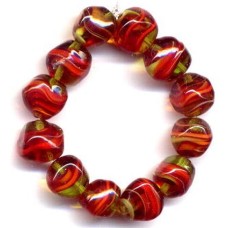 VINTAGE VENETIAN TRANSLUCENT NUGGETS