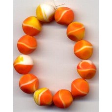 VINTAGE MATTE TANGERINE NUGGETS