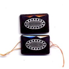 VINTAGE DECO 2 HOLE PIECES