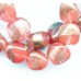 VINTAGE VENETIAN PINK CORAL & AVENTURINE