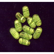 VINTAGE LIME WINDOW BEADS