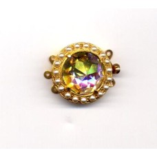 VINTAGE SWAROVSKI & PEARL CLASP