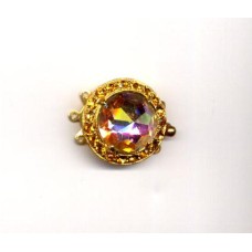 VINTAGE SWAROVSKI & TOPAZ CLASP