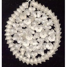 LOVELY LITTLE VINTAGE FROSTED BELLS