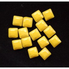 VINTAGE 1920'S GOLDENROD 2 HOLE BEADS