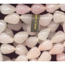 VINTAGE JAPAN SHELL PINK TEARDROPS