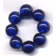 VINTAGE COBALT & FOIL GLOBES