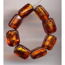 VINTAGE LAMPWORK AMBER FOILS