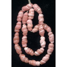 VINTAGE LAMPWORK PINK CURLS