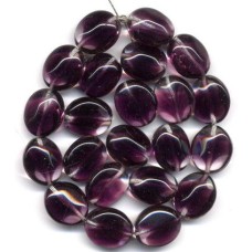 VINTAGE WEST GERMAN DEEP PURPLE PUFFY TABS