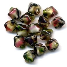 VINTAGE OLIVE..PINK & CREAM GIVRE TOPS