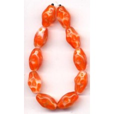 GORGEOUS VINTAGE SPOTTED ORANGE GIVRES