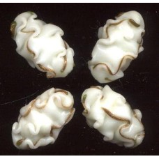 VINTAGE RUFFLED FOCALS & AVENTURINE