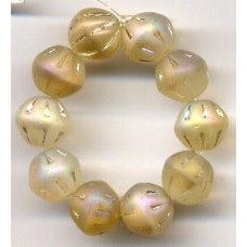 VINTAGE CHAMPAGNE INCISED IRIDESCENT