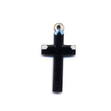 VINTAGE VICTORIAN FACETED CROSS