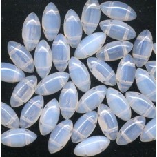 VINTAGE CZECH OPALESCENT 2 HOLE BEADS
