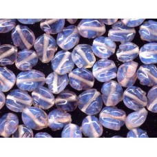 VINTAGE VIOLET OPALESCENT RUFFLES