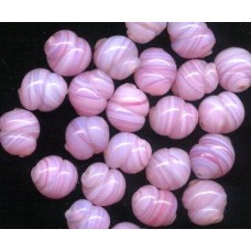 VINTAGE PINK OPALESCENT JUMBO SNAILS
