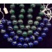 VINTAGE JAPAN COBALT PLANET EARTH BEADS (SMALL)