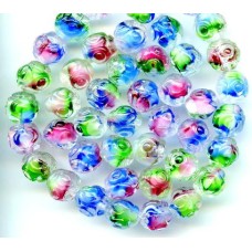 VINTAGE COLORFUL MOLDED GIVRES