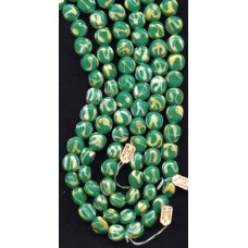 VINTAGE JAPAN GREEN & CREAM w/ TAGS