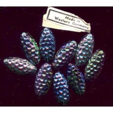 VINTAGE WG IRIS GLASS DIMPLED BEAUTIES