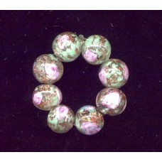 VINTAGE VENETIAN LIGHT GREEN FLORAL SOMMERSO