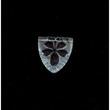 GORGEOUS VINTAGE MOLDED GLASS PENDANT