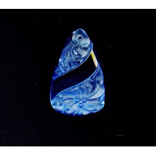 BEAUTIFUL VINTAGE LIGHT SAPPHIRE PENDANT