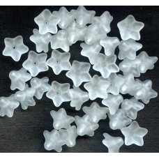 VINTAGE FROSTED FLOWER BELLS