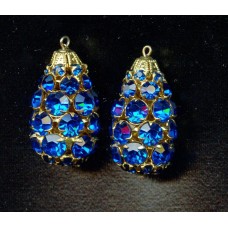 VINTAGE GIANT SWAROVSKI BEADS