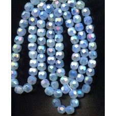 VINTAGE WEST GERMAN  IRIDESCENT POWDER BLUE SPARKLERS 