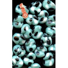 VINTAGE JAPANESE AQUA CURLS