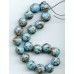 VINTAGE VENETIAN TURQUOISE AVENTURINE ROUNDS