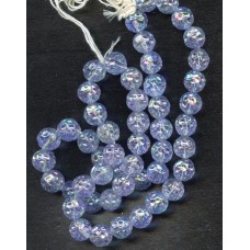 BEAUTIFUL VINTAGE IRIDESCENT LILAC BEADS