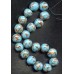 VINTAGE VENETIAN TURQUOISE AVENTURINE ROUNDS