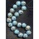 VINTAGE VENETIAN TURQUOISE AVENTURINE ROUNDS