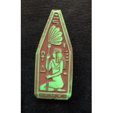 EGYPTIAN REVIVAL GREEN FOCAL PENDANT