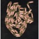 VINTAGE 1920'S  PINK ENAMEL CHAIN