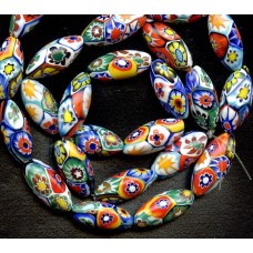 VINTAGE VENETIAN MILLEFIORI FOOTBALLS