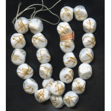 VINTAGE JAPANESE WHITE NUGGETS