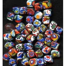 VINTAGE VENETIAN MILLEFIORI CUBES