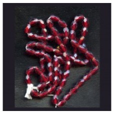 VINTAGE SPARKLING GARNET GLASS BEADS