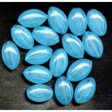 VINTAGE VENETIAN AQUA FOOTBALLS