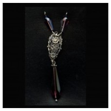 STERLING SILVER FLORAL PENDANT