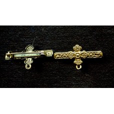 VINTAGE EMBOSSED BROOCH