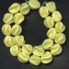 VINTAGE DAFFODIL YELLOW SWIRLS